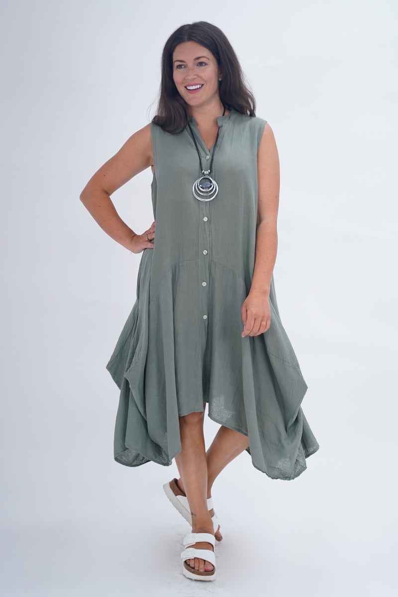 Made In Italy Linen Dresses | Lagenlook Dresses | Moda Mistress